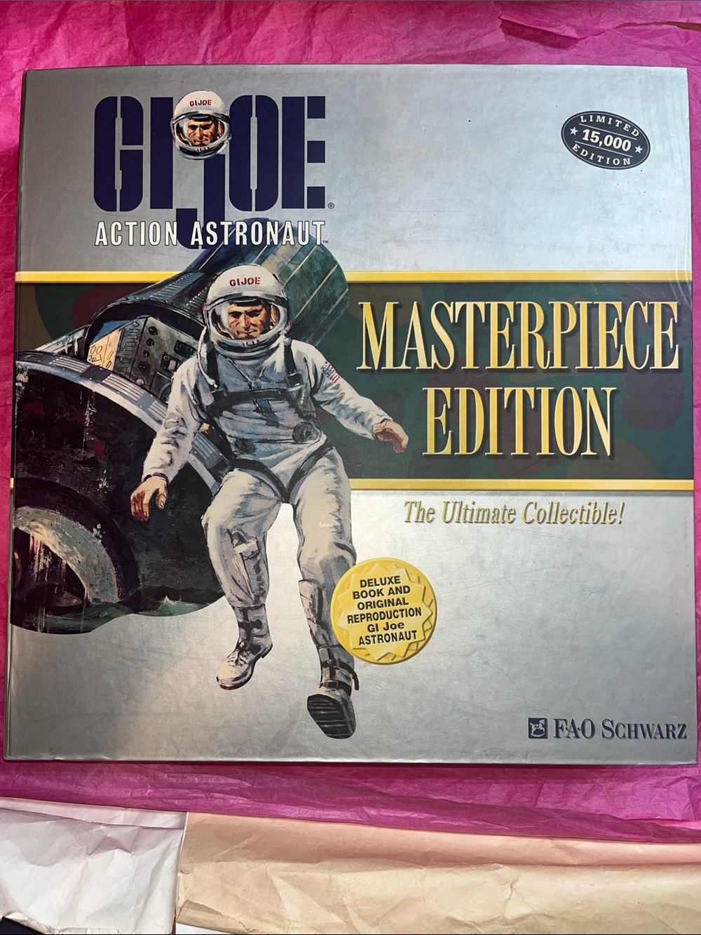 1996 G.I. Joe Action Astronaut Masterpiece Edition LE 15000 FAO Schwarz NRFB